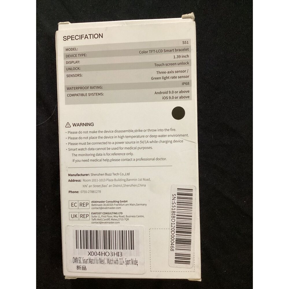 OWMSIC Smart Watch - Picture 5 of 5